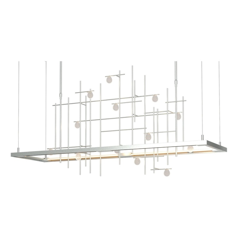 Spring LED Pendant Vintage Platinum