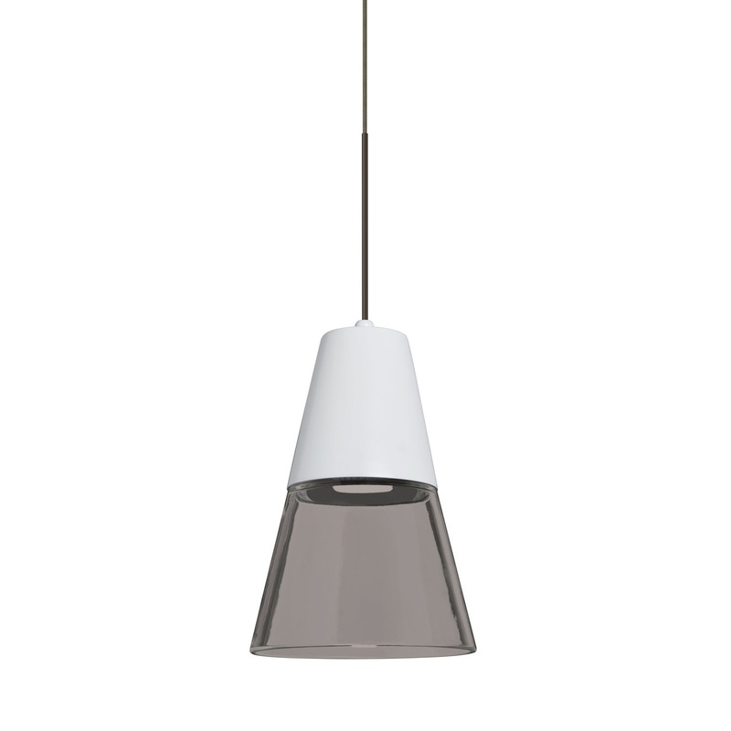 Besa 1XC-TIMO6WS-LED-BR Timo 6 One Light Pendant Bronze
