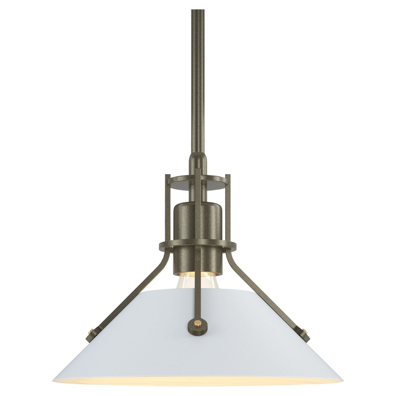 Henry Mini Pendant Soft Gold White