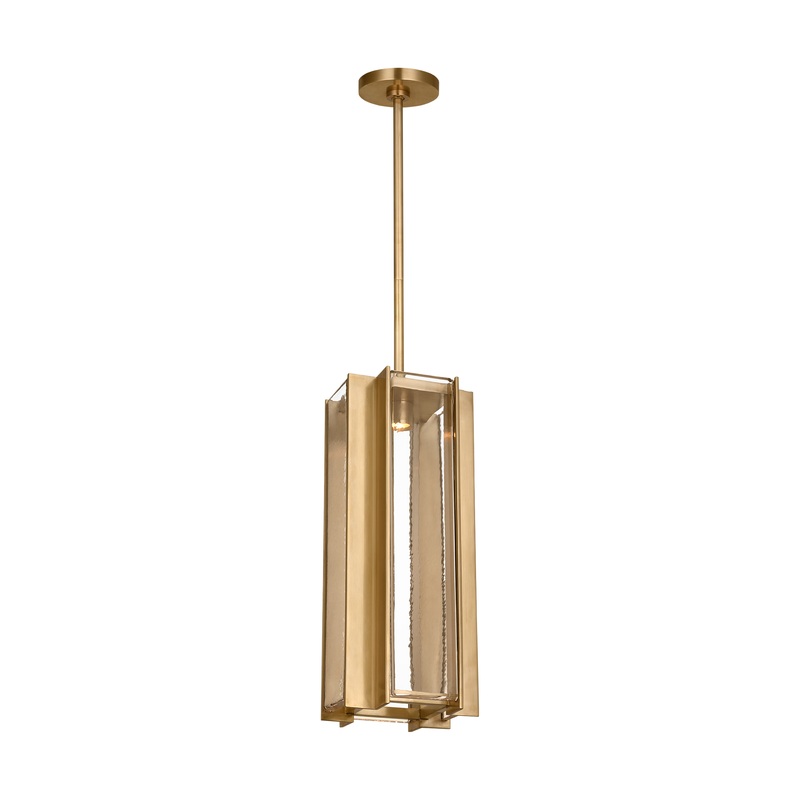 Maybeck 21 Pendant Hand Rubbed Antique Brass