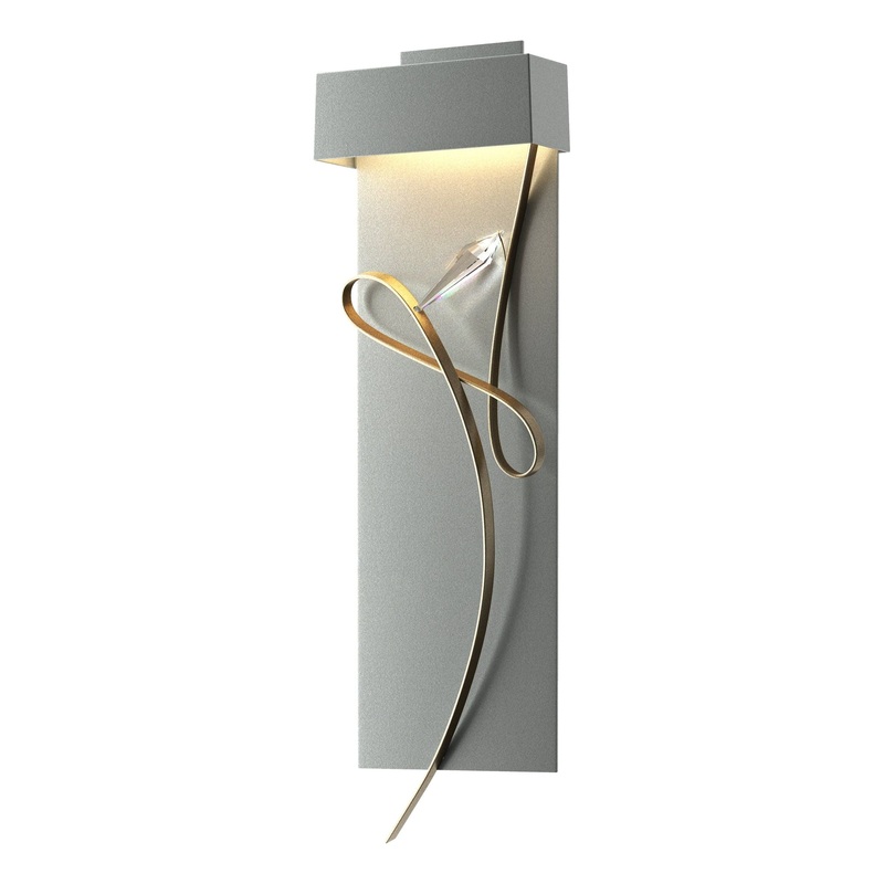 Rhapsody LED Sconce Vintage Platinum Soft Gold