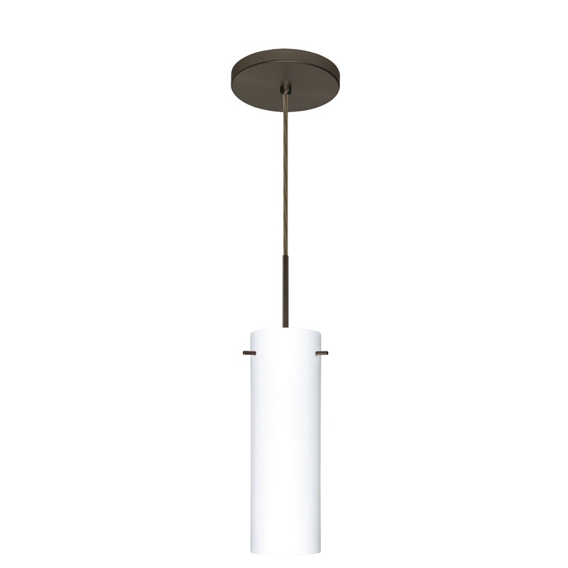 Besa 1BT-493007-LED-BR Copa One Light Pendant Bronze