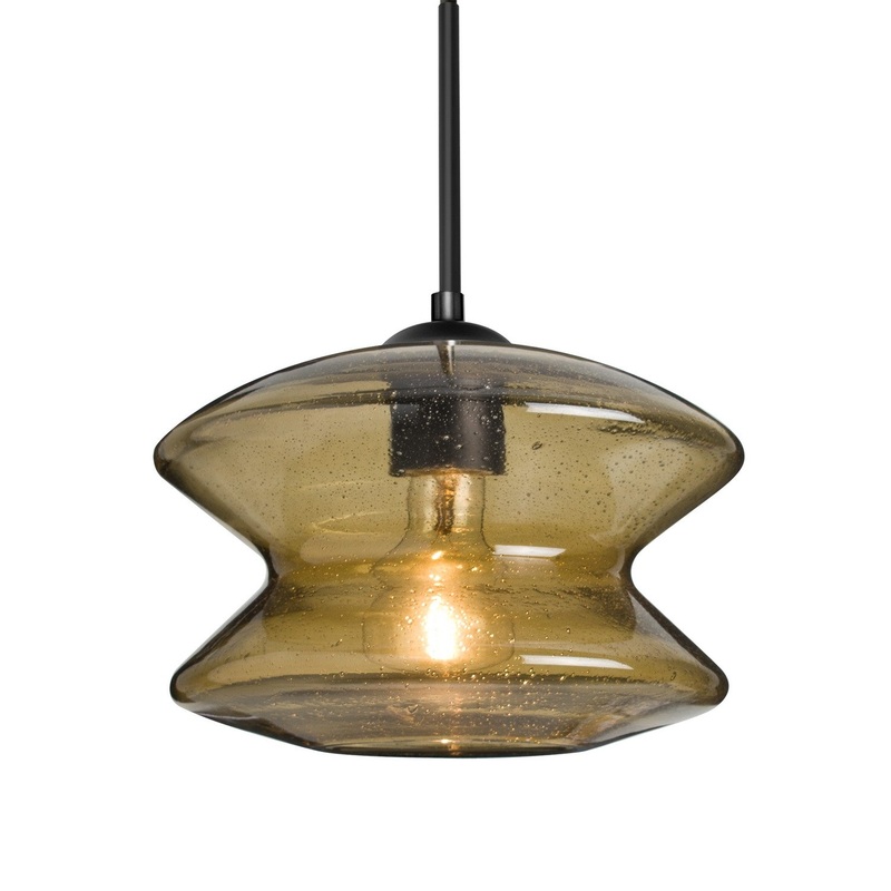Besa 1JT-ZENLT-BK Besa Zen Pendant One Light Pendant Black