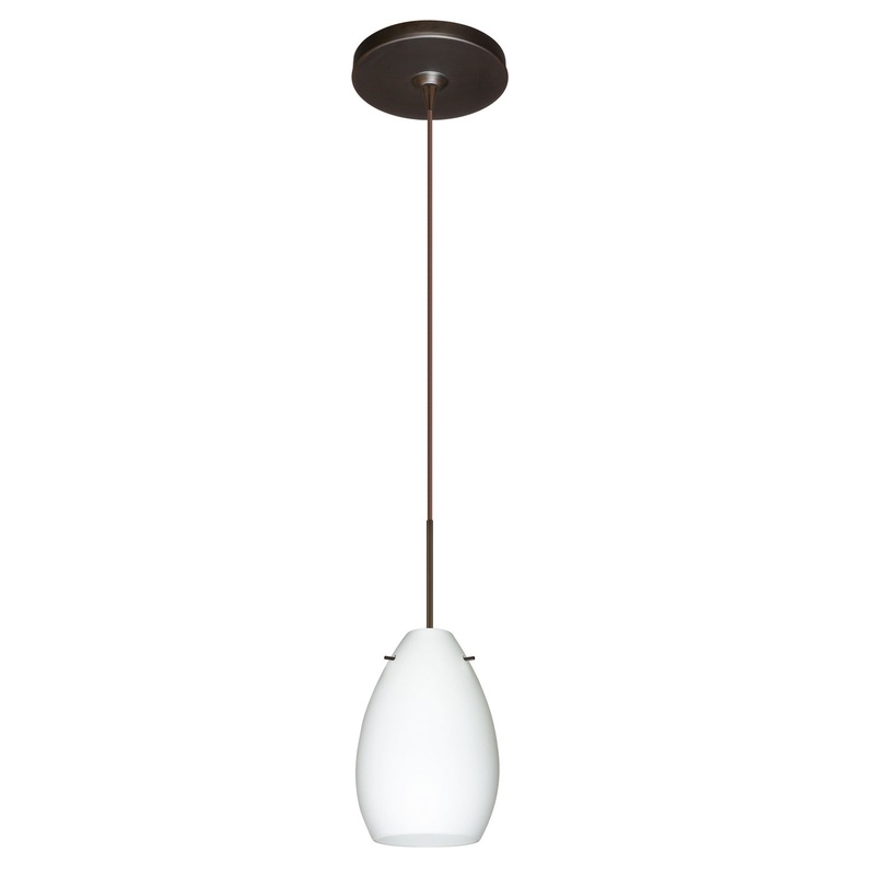 Besa 1XP-171307-BR Pera One Light Pendant Bronze (Discontinued)