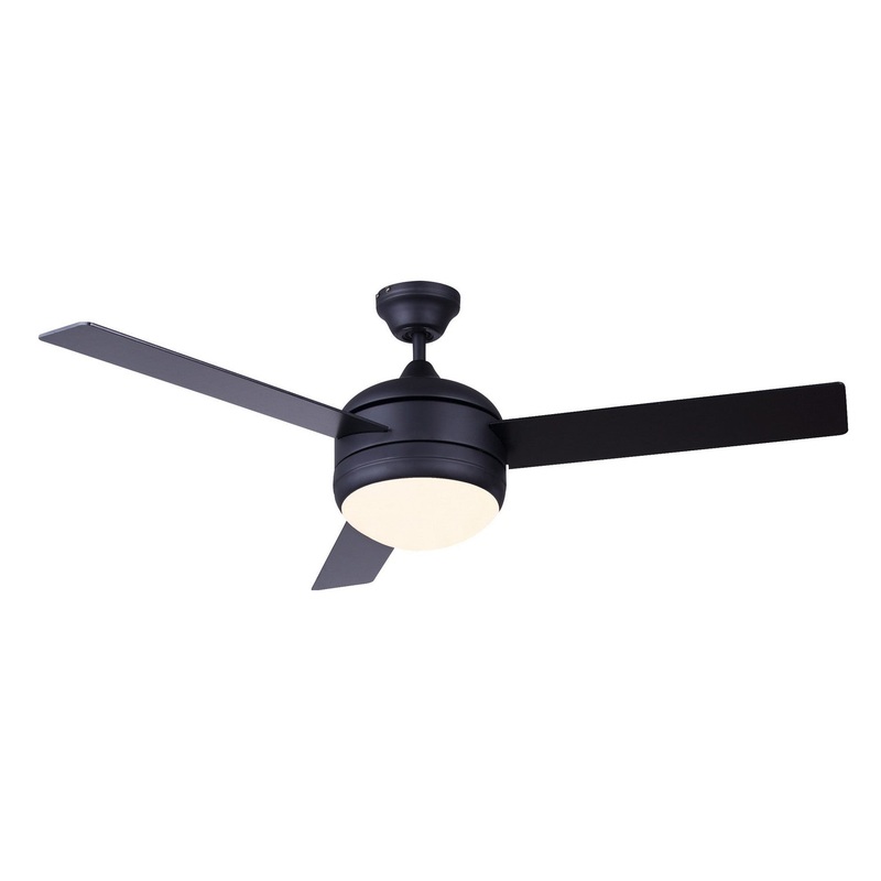 Canarm CF48C153MBK Calibre 48″Ceiling Fan Matte Black