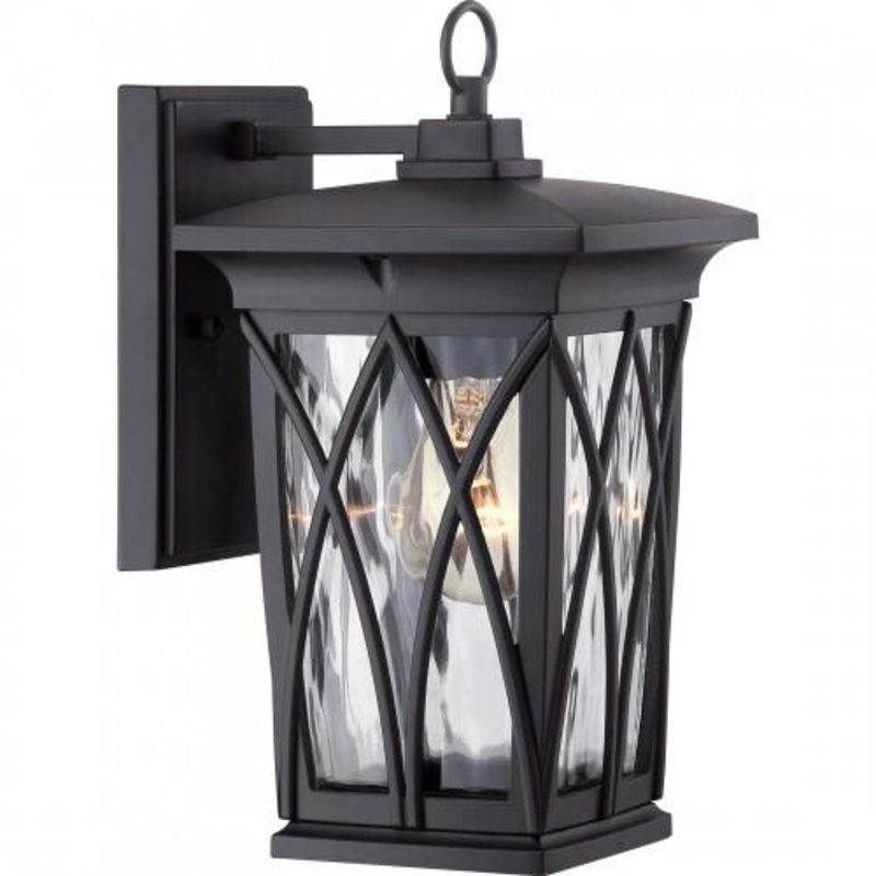 Quoizel GVR8406K Grover Outdoor wall mystick black Outdoor Lantern