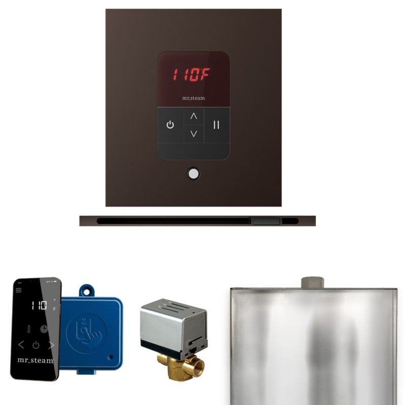 Steam Kit Basic Butler Linear Oil Rubbed Bronze Control Package Linear Square