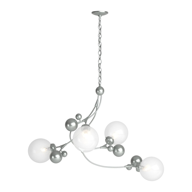 Sprig Pendant Vintage Platinum Opaline Glass (WF)