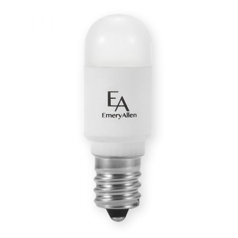 2.50 Watt LED, 200  Lumens, E12 Candelabra base, 120 Volt Light Bulb by Emery Allen