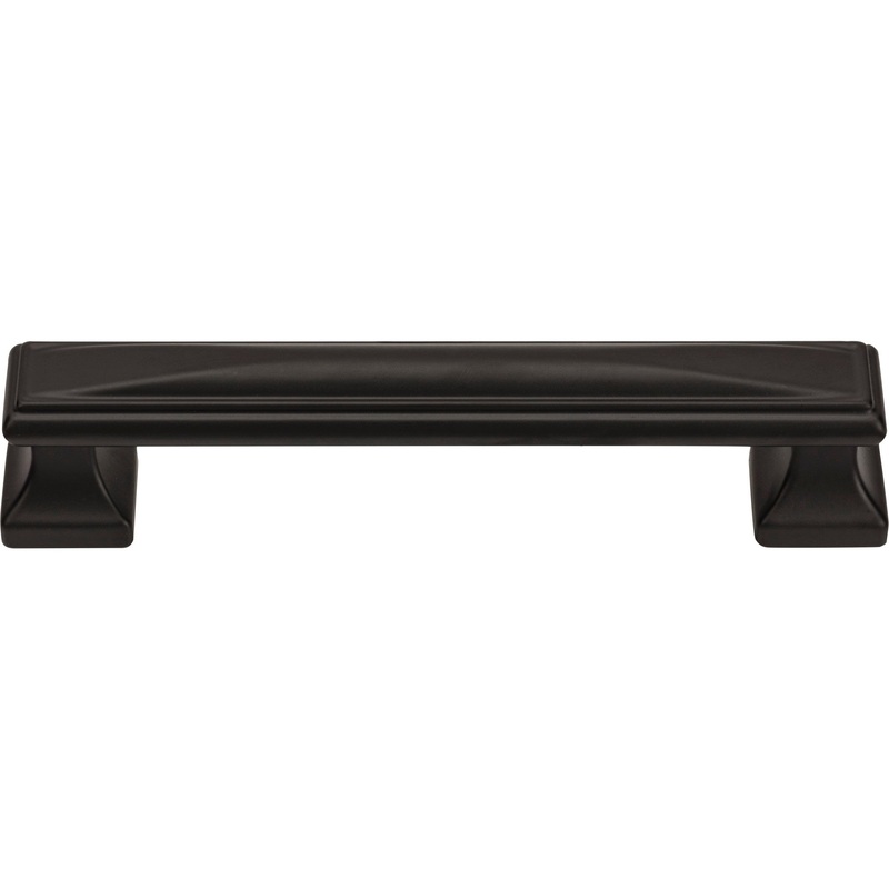 Atlas Homewares Wadsworth Pull 5 1/16 Inch (c-c) Matte Black