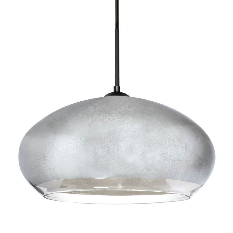 Besa 1JT-4345SF-LED-BK Besa Brio 14 Pendant LED Pendant Black