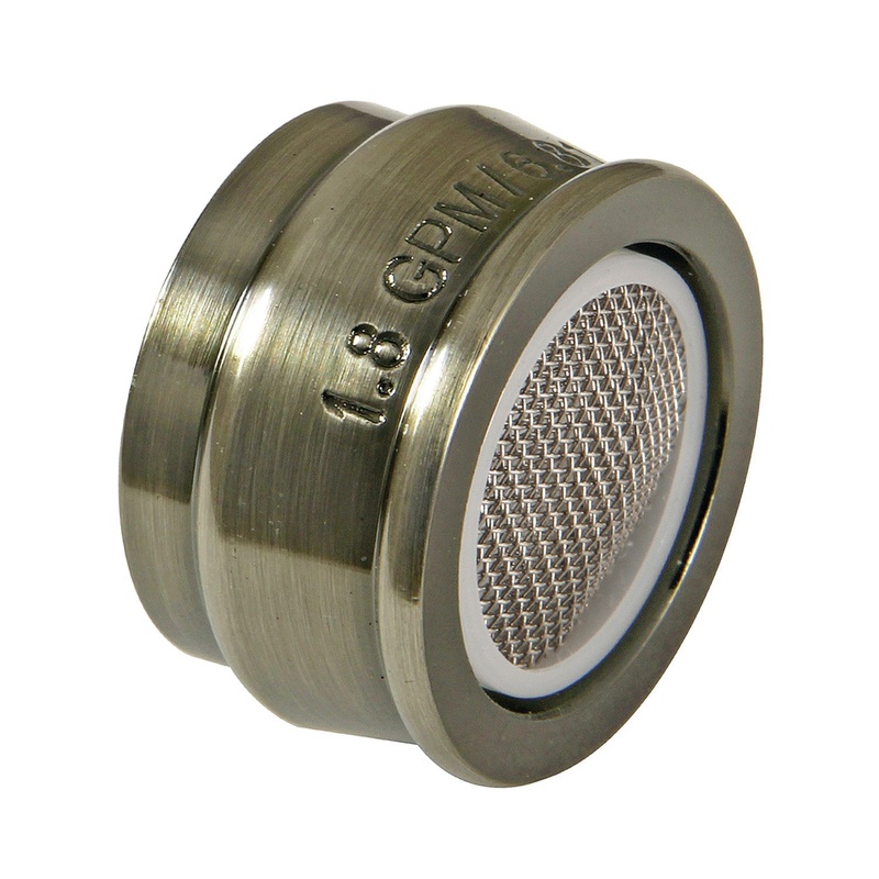Cal Green Z18KBSA790 1.8 GPM Female Aerator, Black Stainless