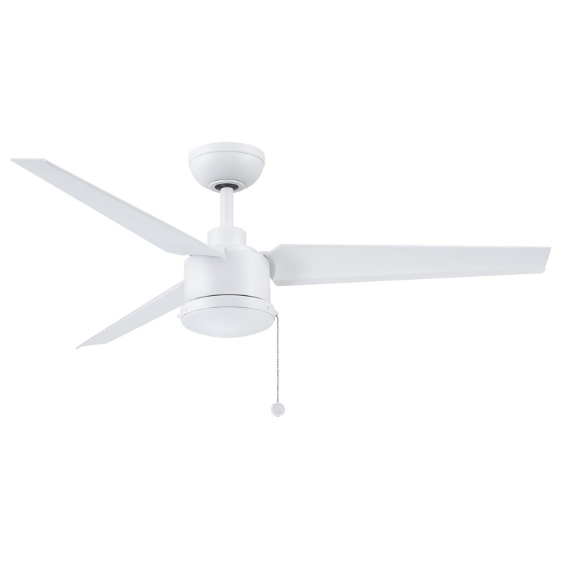 Fanimation FPD7617MWW PC/DC NL 52″ Ceiling Fan Matte White