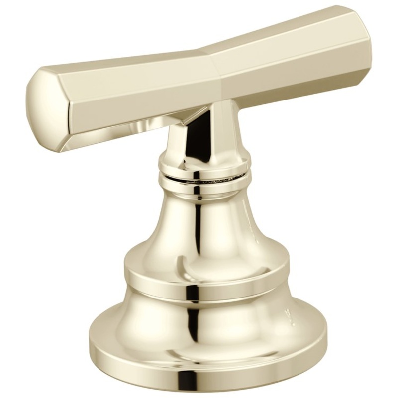 Handle Kit Beauclere 2 Cross Brilliance Polished Nickel ADA for Widespread Lavatory Faucet