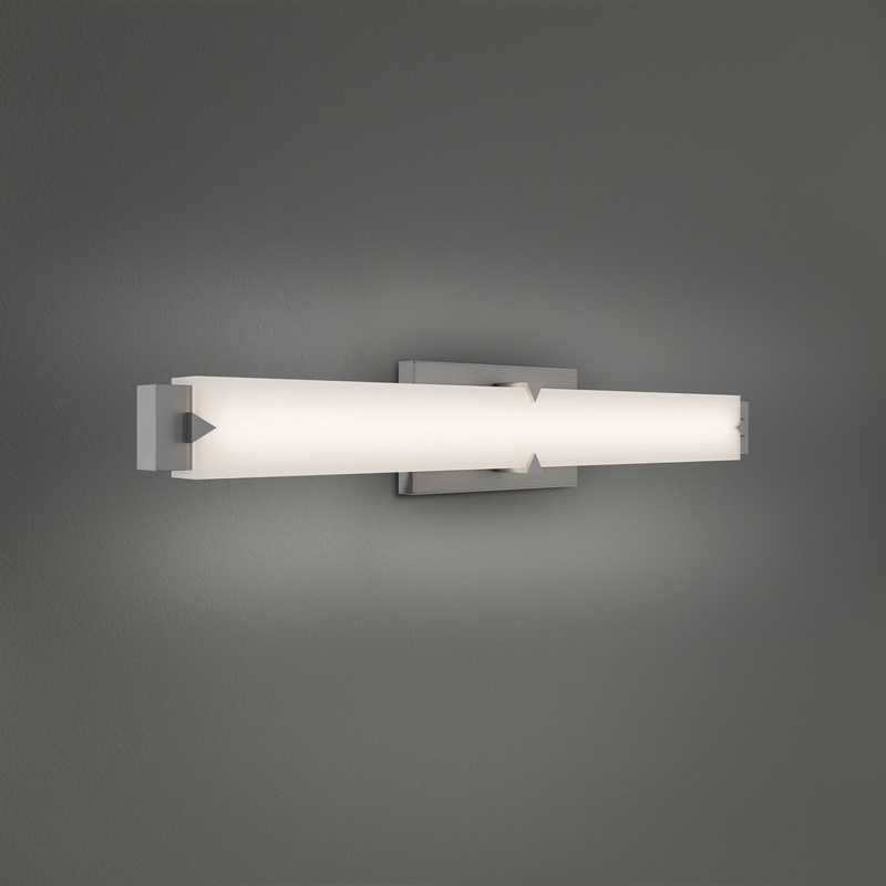 LED Wall Sconce from the Carlisle Collection in Brushed Nickel Finish by Modern Forms