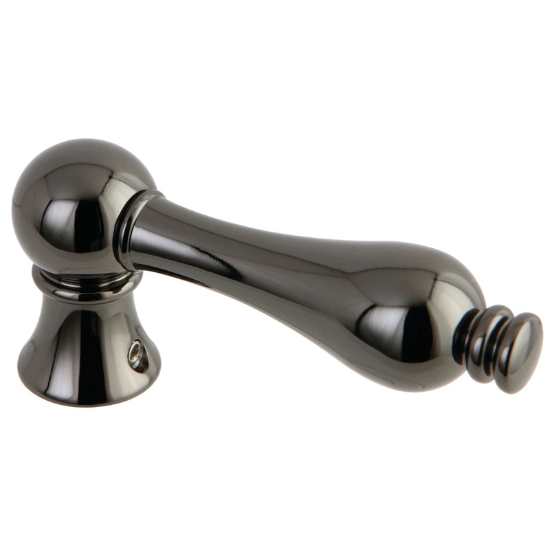 NTHAL Metal Lever Handle, Black Stainless Steel