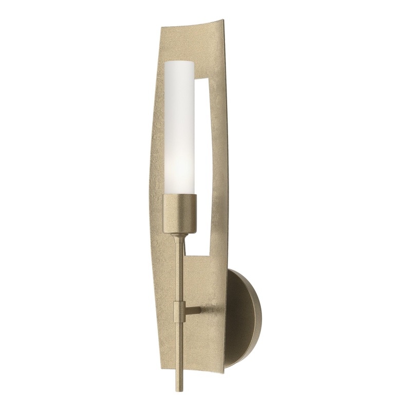 Passage 1-Light Sconce Soft Gold Frosted Glass (FD)
