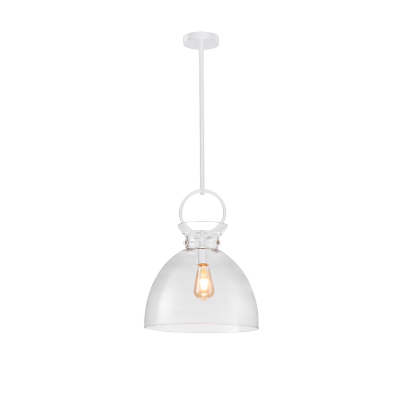 Stanley 14″ Pendant White