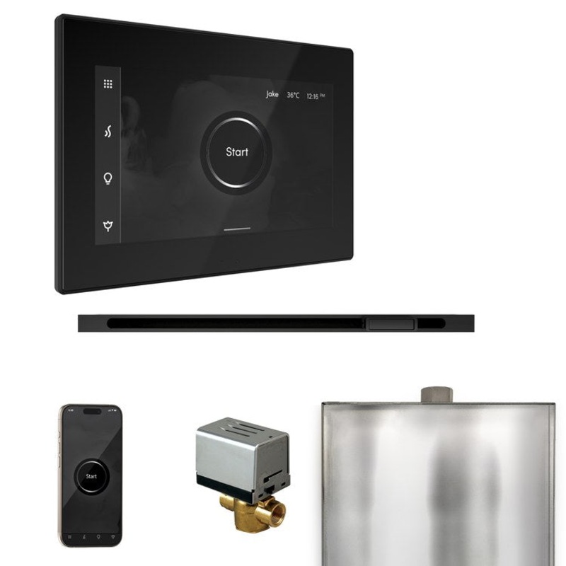 Steam Kit xButler Linear Black/Matte Black Control Package for MS90 to MSSUPER3