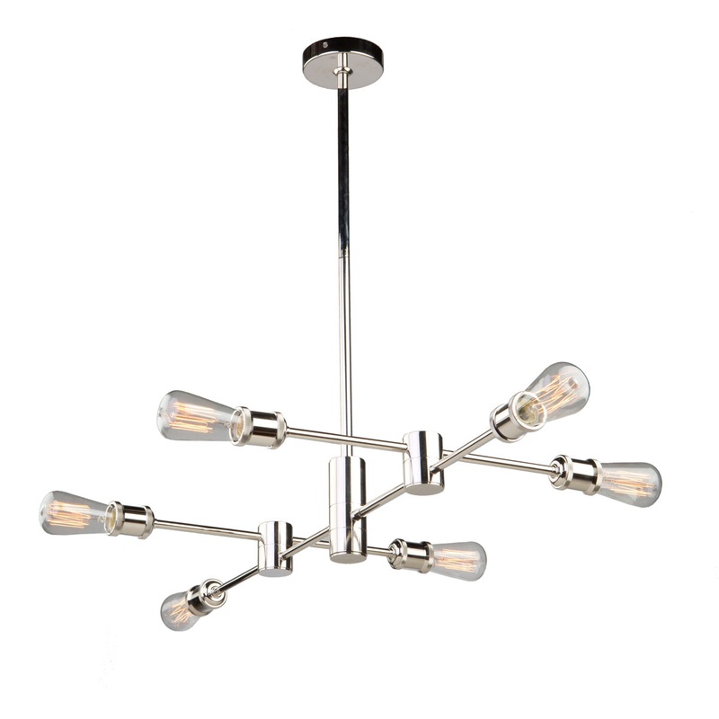 Tribeca Chandelier – Polished Nickel / 20.00