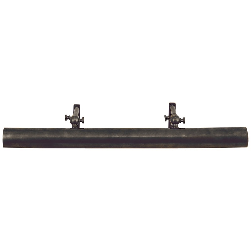 Two Light Picture Light from the Frame Makers Collection in Bronze Finish by Visual Comfort Signature