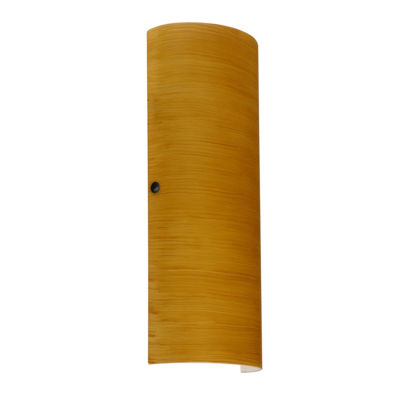 Besa 8193OK-LED-BK Torre Two Light Wall Sconce Black