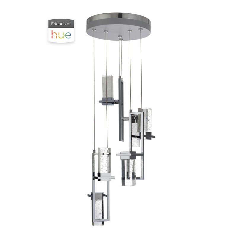 Craftmade P781CH6-HUE Hue Pendant LED Mini Pendant Chrome (Discontinued)