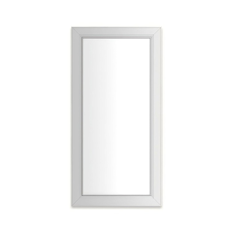 Medicine Cabinet Main Line 20 x 40 Inch 1 Doors Framed Mirror Chrome Flat Top Merion Frame Slow Close Hinges Sliding Magnification Mirror Magnetic Strip Interior Lighting USB Charging ports Electrical Outlets Phone Holder 4 Inch