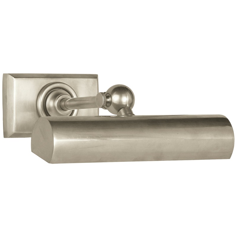 One Light Wall Sconce from the Cabinet Maker Collection in Antique Nickel Finish by Visual Comfort Signature