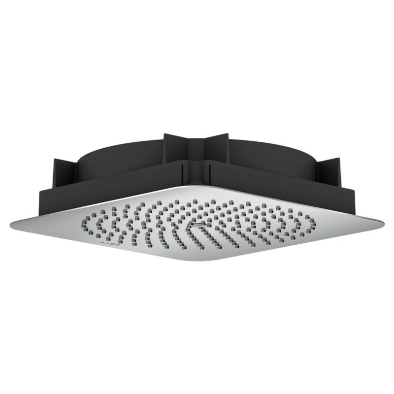 Showerhead Citterio C 270 1 Functions Chrome 10-5/8 Inch 1.75 Gallons per Minute Square Flush Ceiling Mount