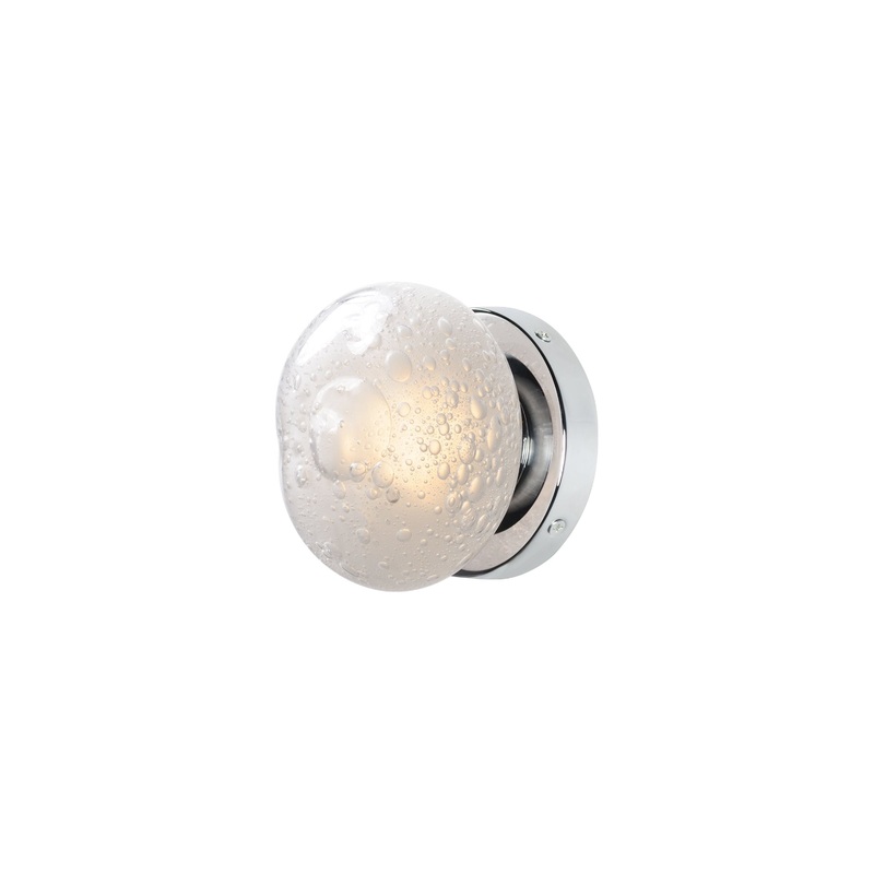 Soda Pop 5″ LED Wall Sconce Black Gold