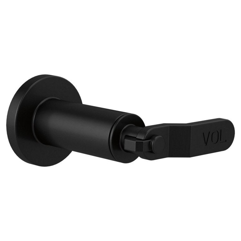 Volume Control Trim Litze Sensori 1 Industrial Lever Matte Black ADA