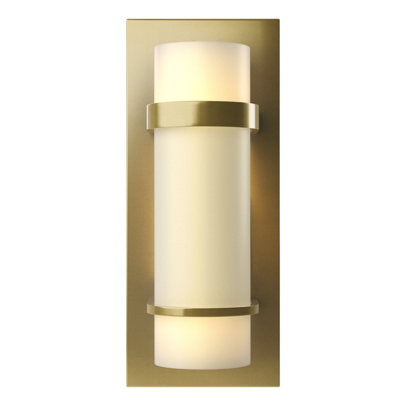 Banded Sconce Modern Brass