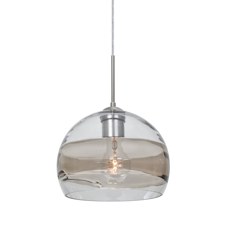 Besa 1JT-SPIR8SC-SN Spirit One Light Pendant Satin Nickel
