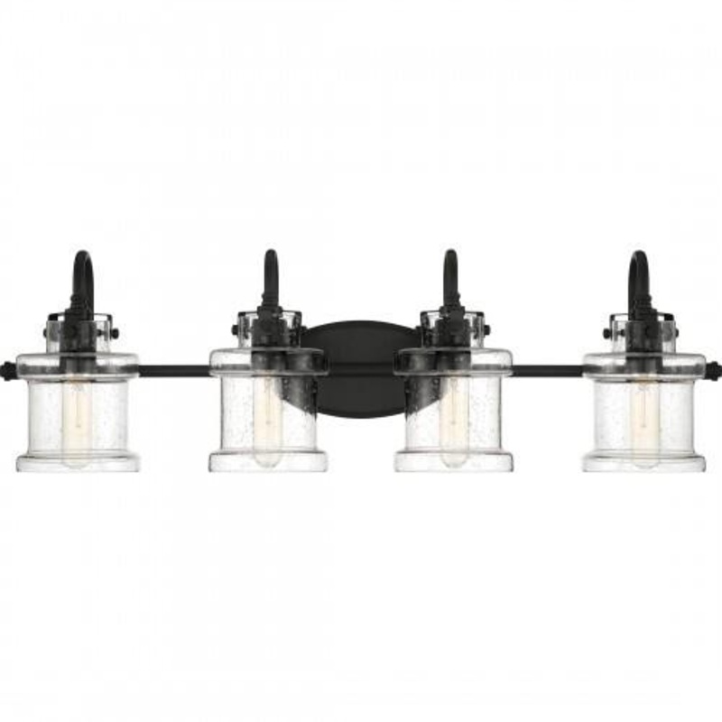 Quoizel DNY8604EK Danbury Bath 4 light earth black Bath Light
