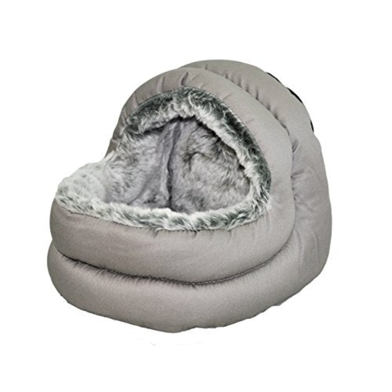 Rosewood Neonati a Due Vie con Cappuccio da Letto in Legno di Palissandro