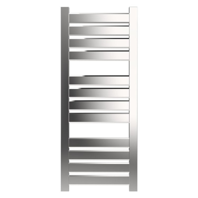 Towel Warmer Vega 12 Bar Hardwire 1228 BTU 23 x 56 Inch Polished Stainless 304 Stainless Steel