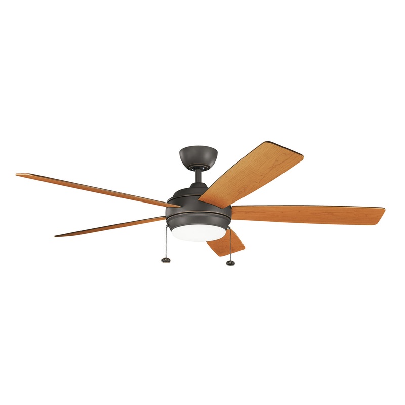 60″Ceiling Fan from the Starkk Collection in Olde Bronze Finish by Kichler