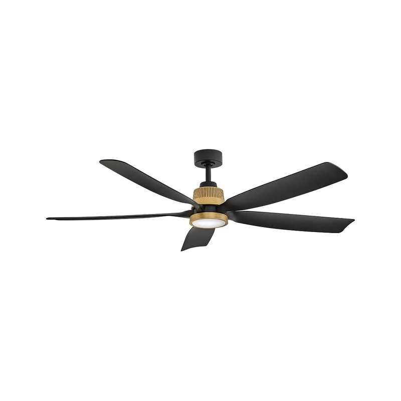 64″Ceiling Fan from the Bodin Collection in Heritage Brass Finish by Hinkley