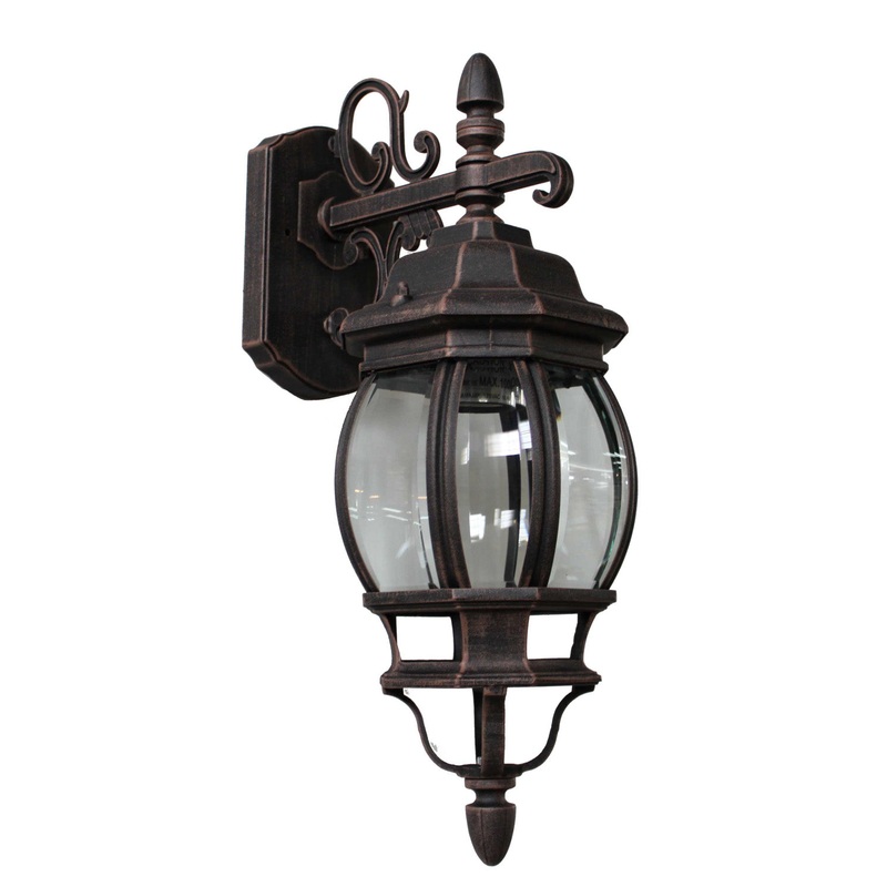 Classico Outdoor Wall Light – Rust / 17.50