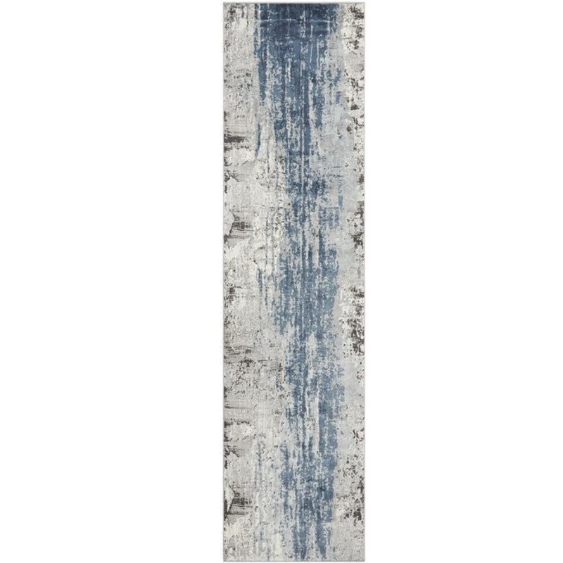 Kendra 1733 Blue Runner By Rug Culture-300X80CM – RUNNER