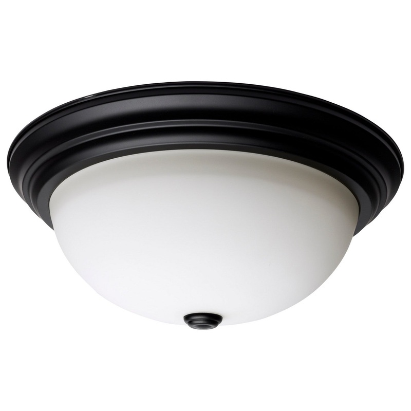 LED Flush Mount in Matte Black Finish by Nuvo Lighting
