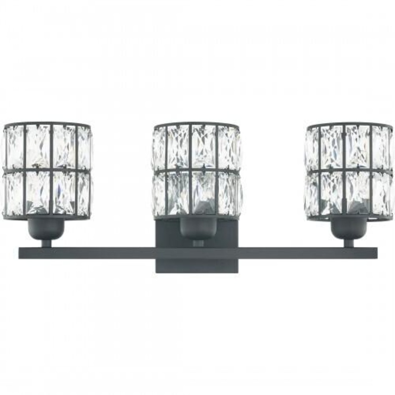 Quoizel GIB8622MBK Gibson Bath 3 lights matte black Bath