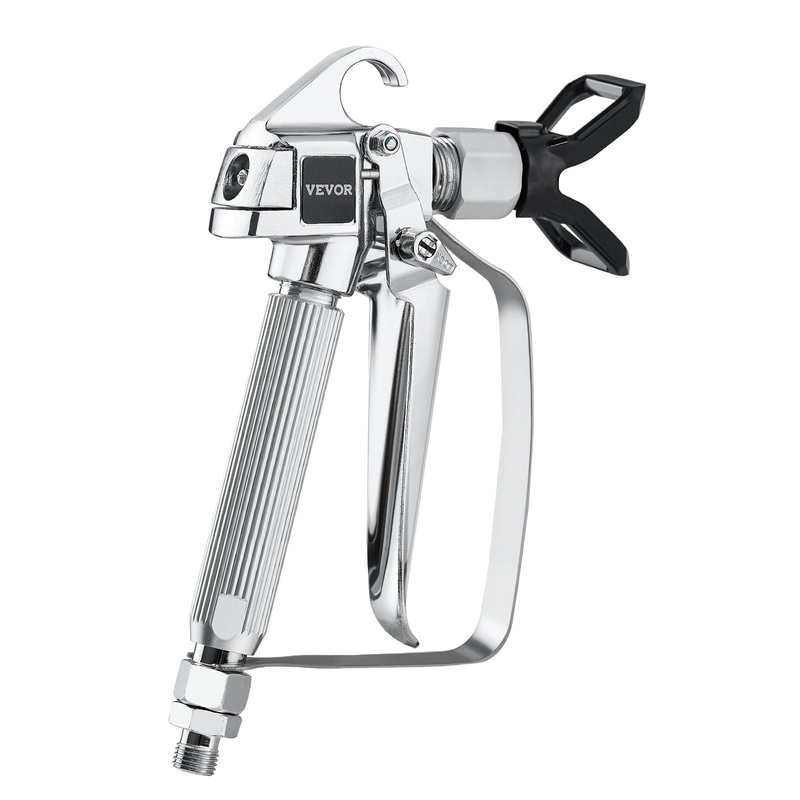 VEVOR Airless Paint Spray Gun 3600PSI High Pressure Airless Spray Gun with 5Tips