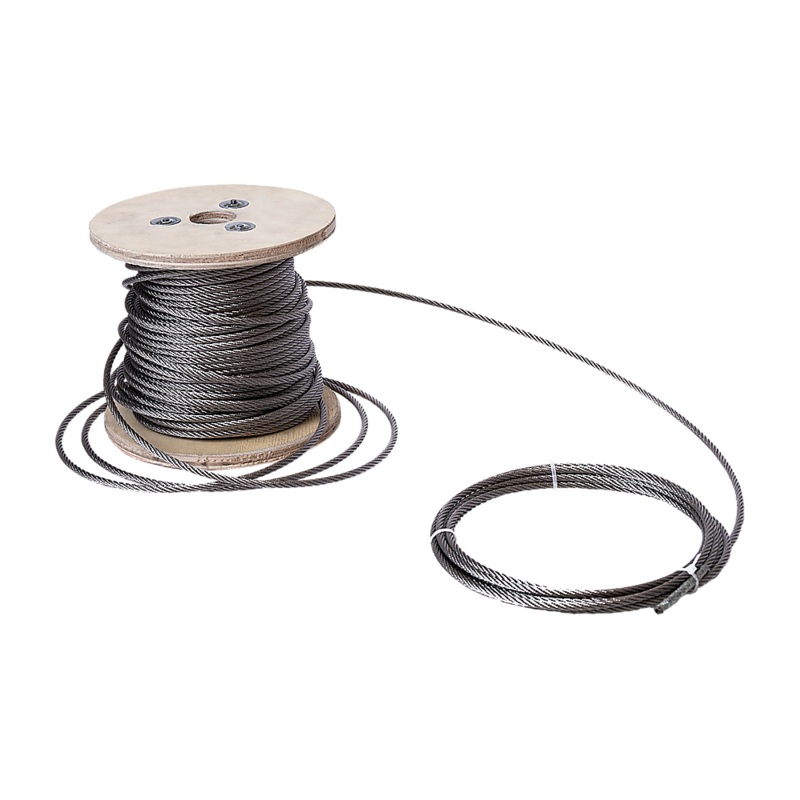 50m Stainless Steel Wire Rope Cable 5mm 316 A4 7×7 Balustrade Fence