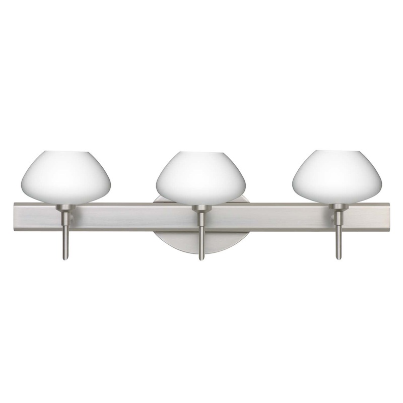 Besa 3SW-541007-SN Peri Three Light Wall Sconce Satin Nickel