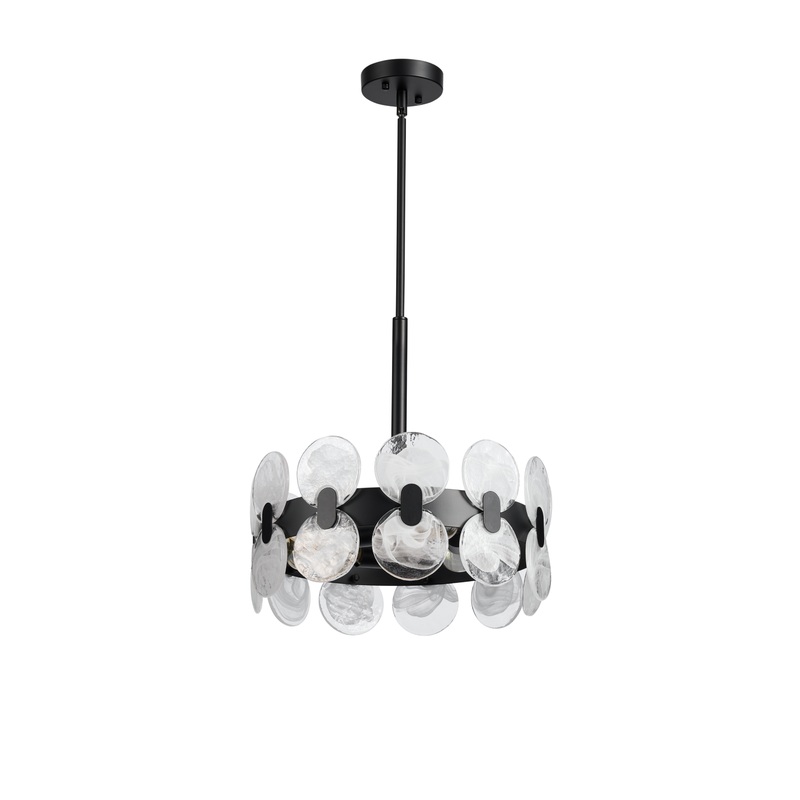 Santa Fe 16″ Pendant Black