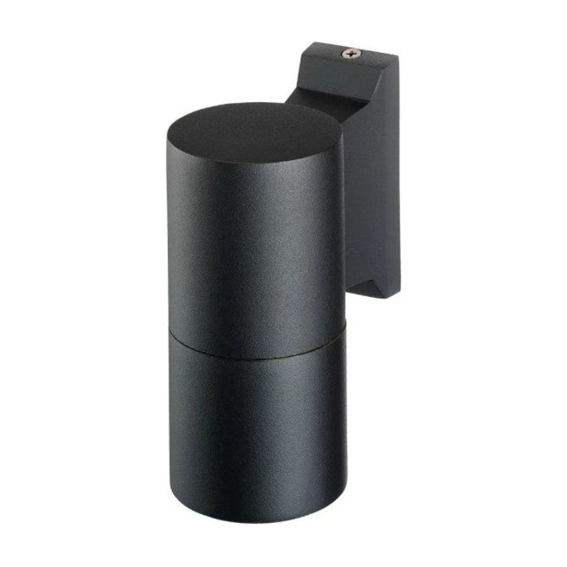 Small Downlight Sconce Black Brass