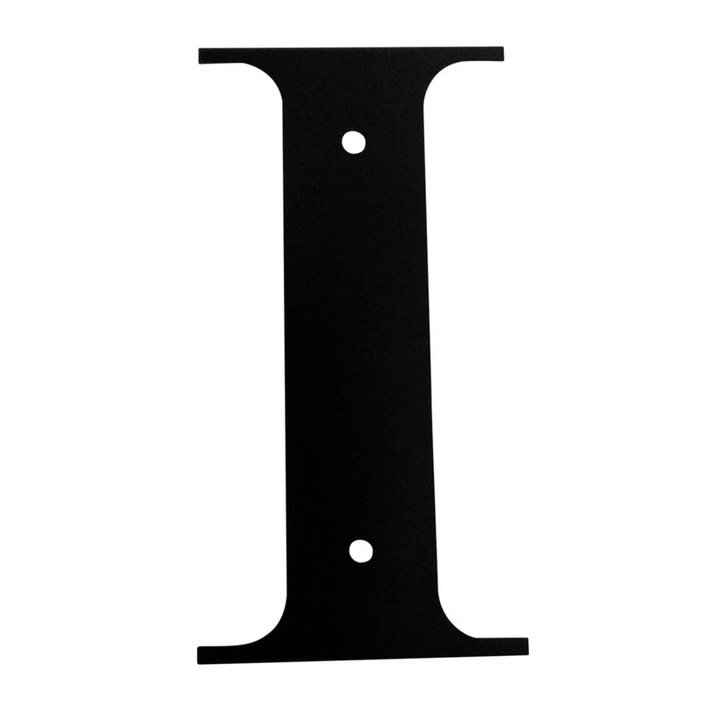Village Wrought Iron LET-I Letter I Large