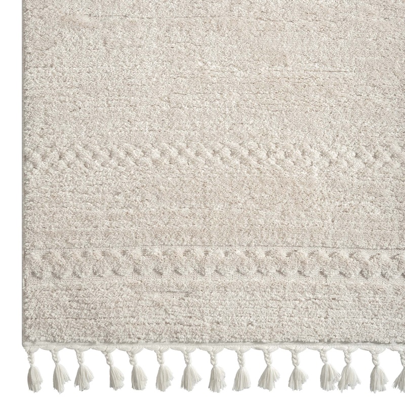 Addie Soft Pile Rug – Ivory – 240×330